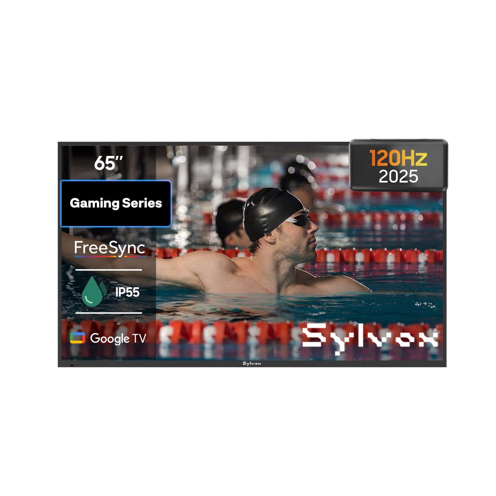 65 Zoll 120Hz Wasserdichter Outdoor Fernseher – 2025 Gaming Series