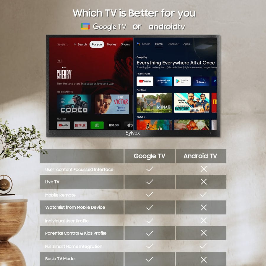 65" Smart Outdoor Fernseher von Google TV - Deck Pro Serie 2.0 Gen.