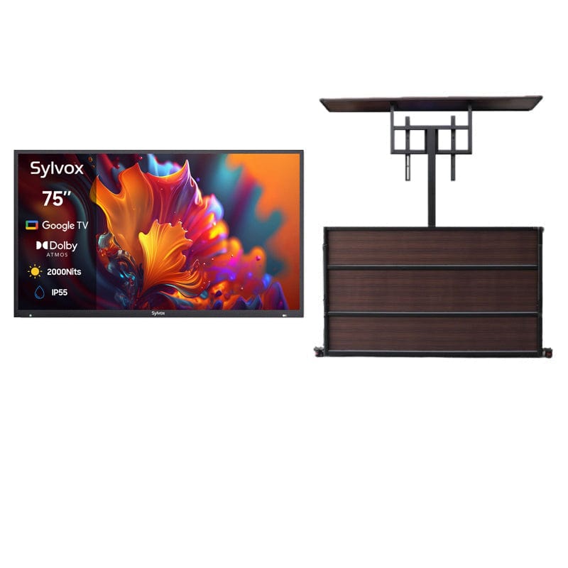 75" QLED Outdoor Fernseher Smart von Google TV  - Pool Pro Serie 2.0 Gen. QLED Version