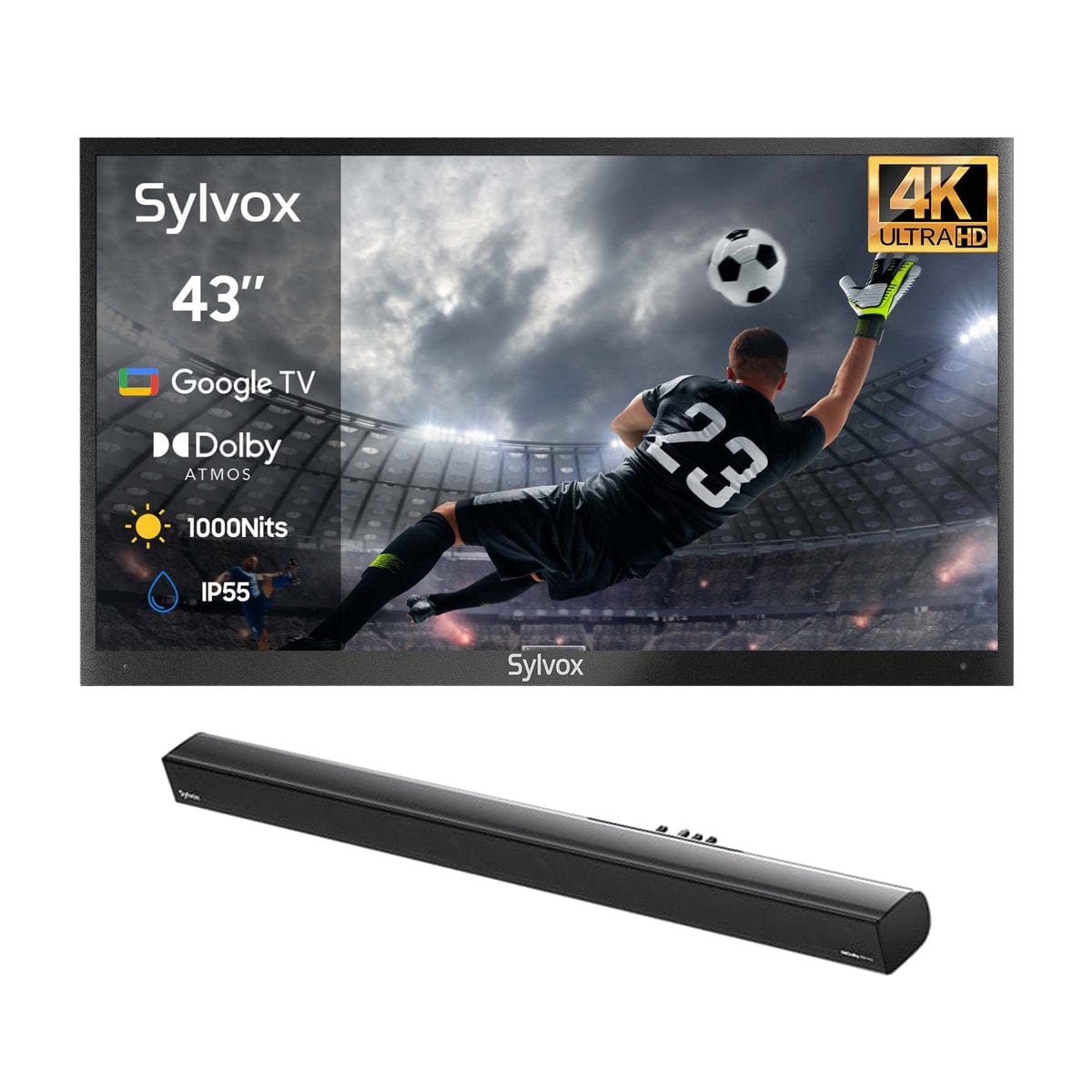 43" Smart Outdoor Fernseher von Google TV - Deck Pro Serie 2.0 Gen.
