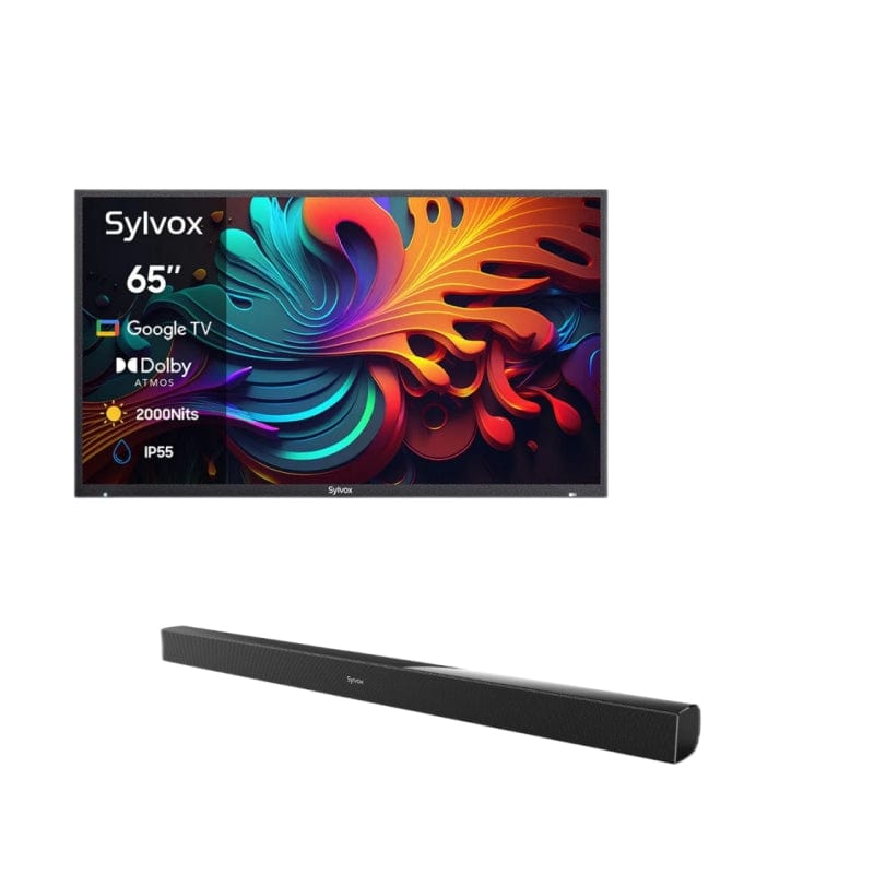 65" QLED Outdoor Fernseher Smart von Google TV  - Pool Pro Serie 2.0 Gen. QLED Version