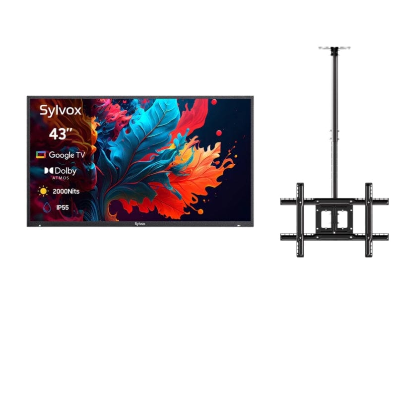 43" QLED Outdoor Fernseher Smart von Google TV  - Pool Pro Serie 2.0 Gen. QLED Version