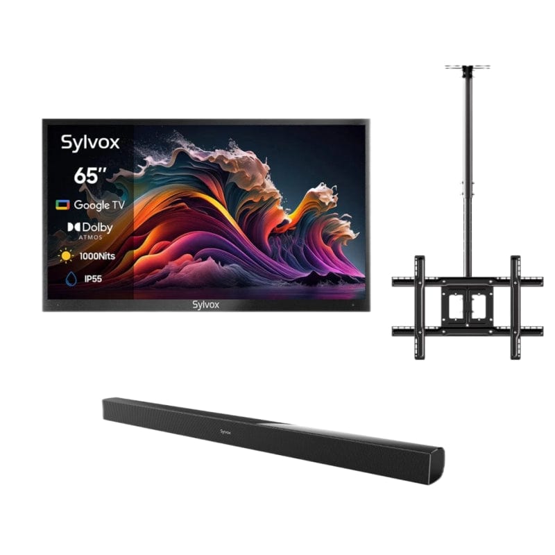 65" QLED Outdoor Fernseher Smart von Google TV - Deck Pro Serie 2.0 Gen. QLED Version