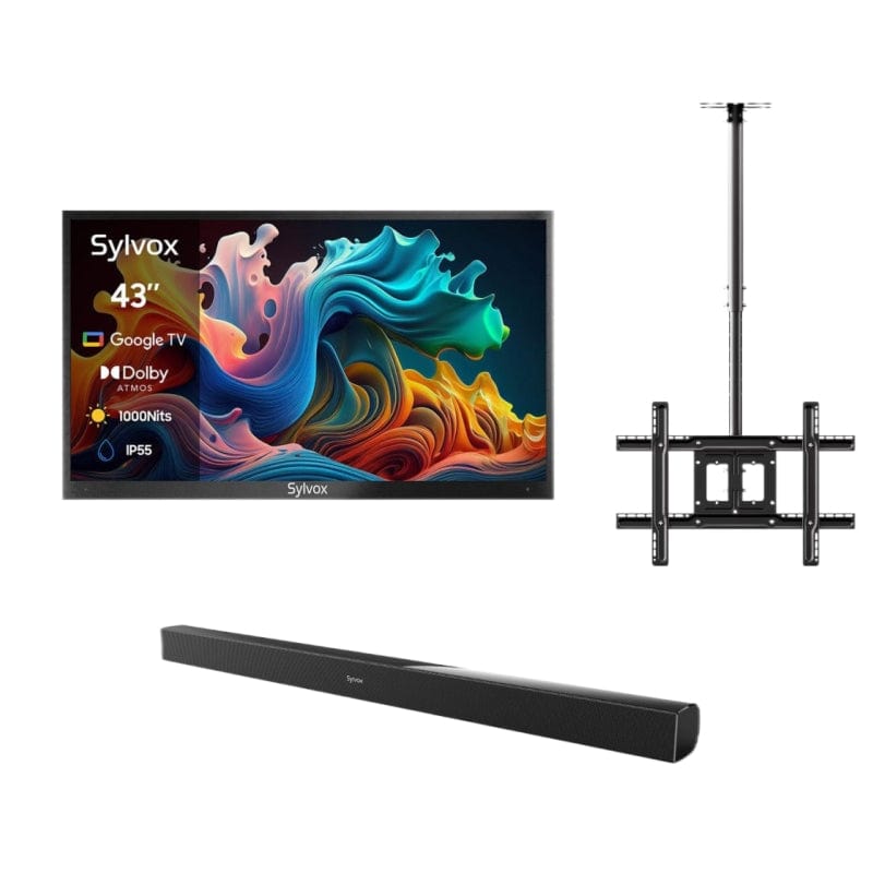 43" QLED Outdoor Fernseher Smart von Google TV - Deck Pro Serie 2.0 Gen. QLED Version