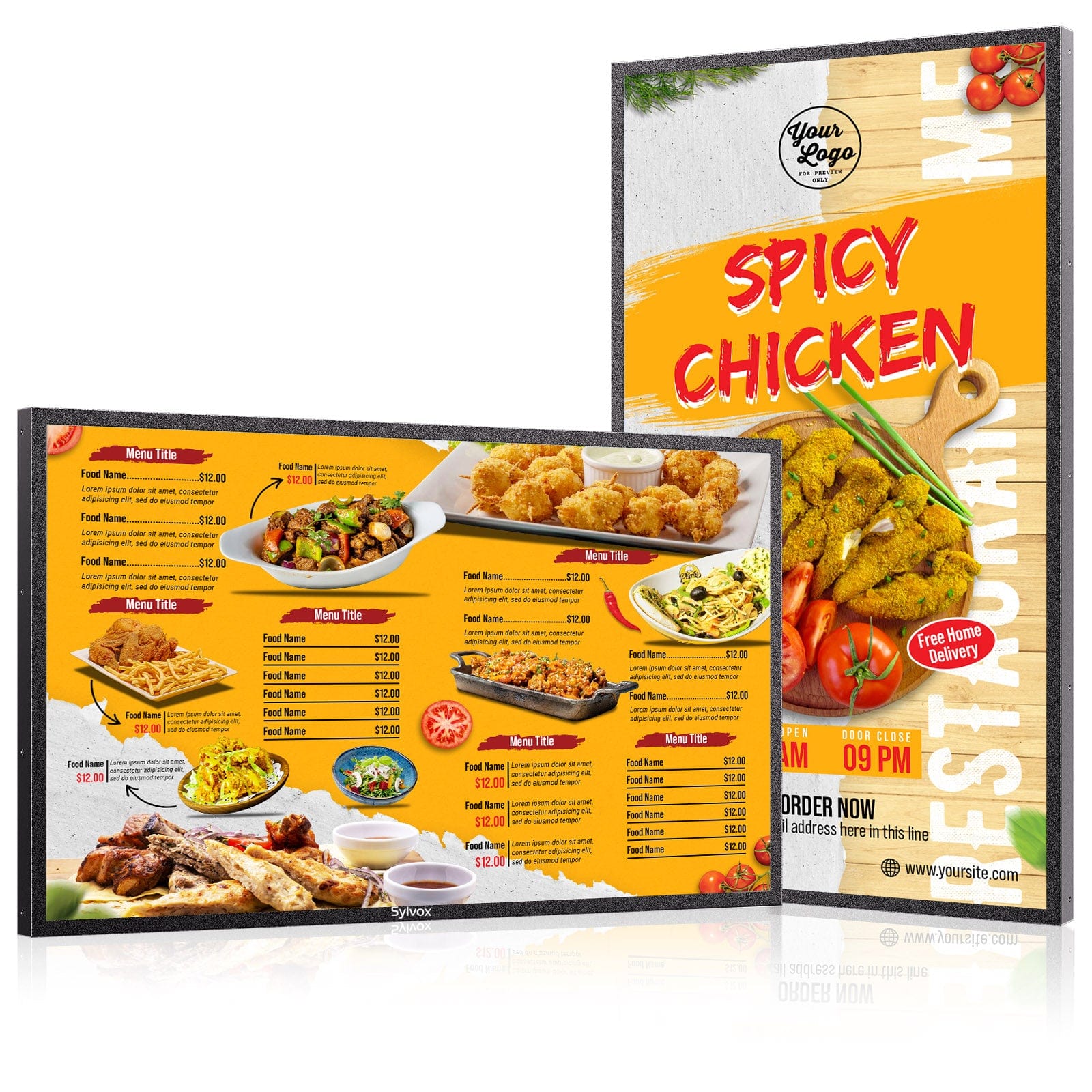 43" Outdoor Digital Signage & TV – 2025 Modell für den Außenbereich