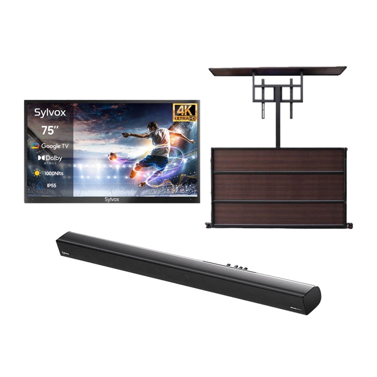 75" Smart Outdoor Fernseher von Google TV - Deck Pro Serie 2.0 Gen.