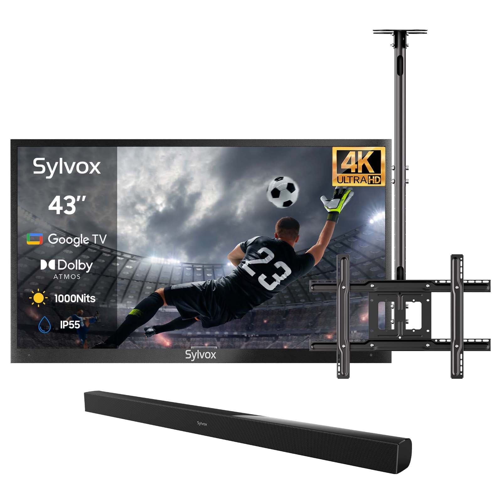 43" Smart Outdoor Fernseher von Google TV - Deck Pro Serie 2.0 Gen.