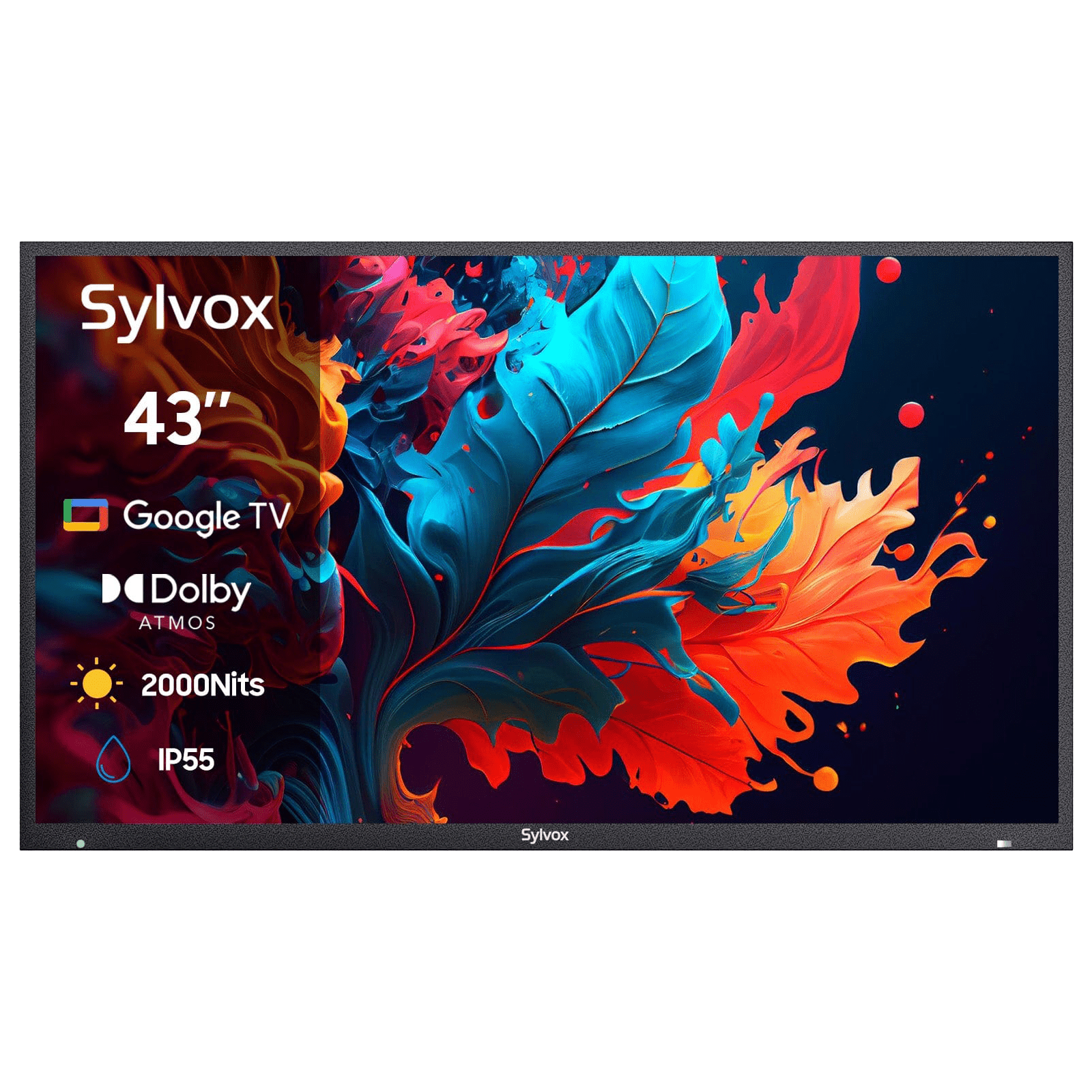 43" QLED Outdoor Fernseher Smart von Google TV  - Pool Pro Serie 2.0 Gen. QLED Version