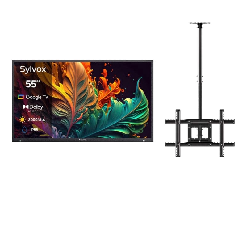 55" QLED Outdoor Fernseher Smart von Google TV  - Pool Pro Serie 2.0 Gen. QLED Version