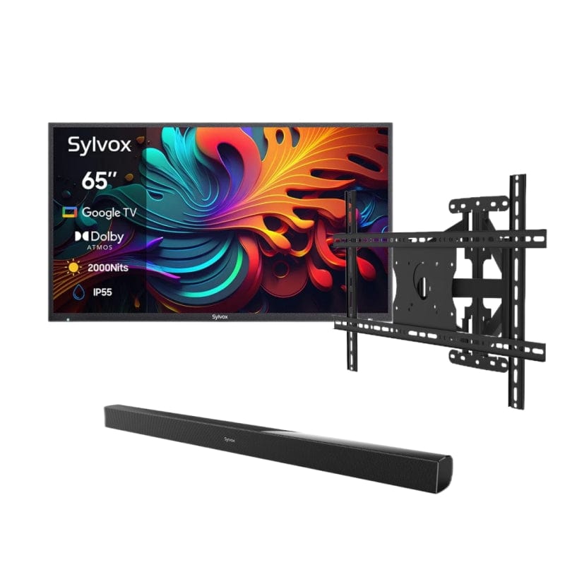 65" QLED Outdoor Fernseher Smart von Google TV  - Pool Pro Serie 2.0 Gen. QLED Version