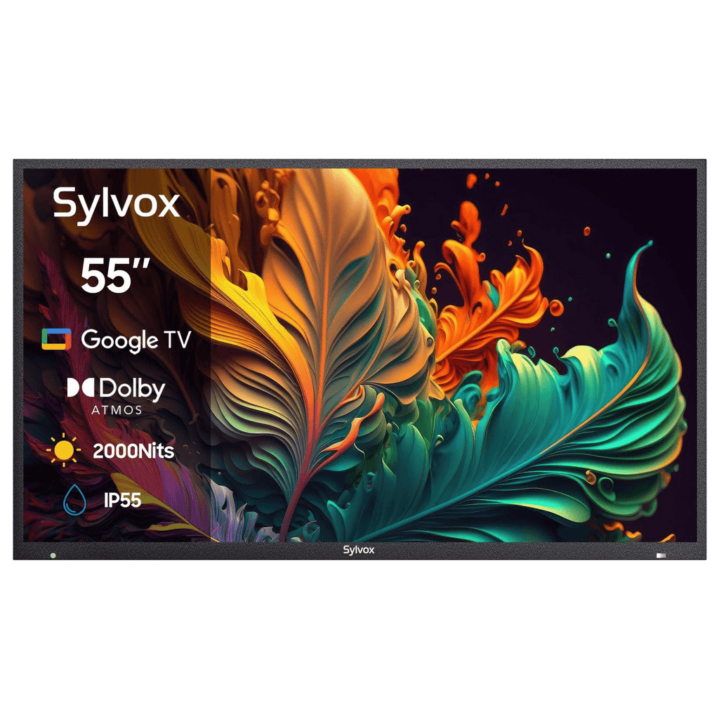 55" QLED Outdoor Fernseher Smart von Google TV  - Pool Pro Serie 2.0 Gen. QLED Version