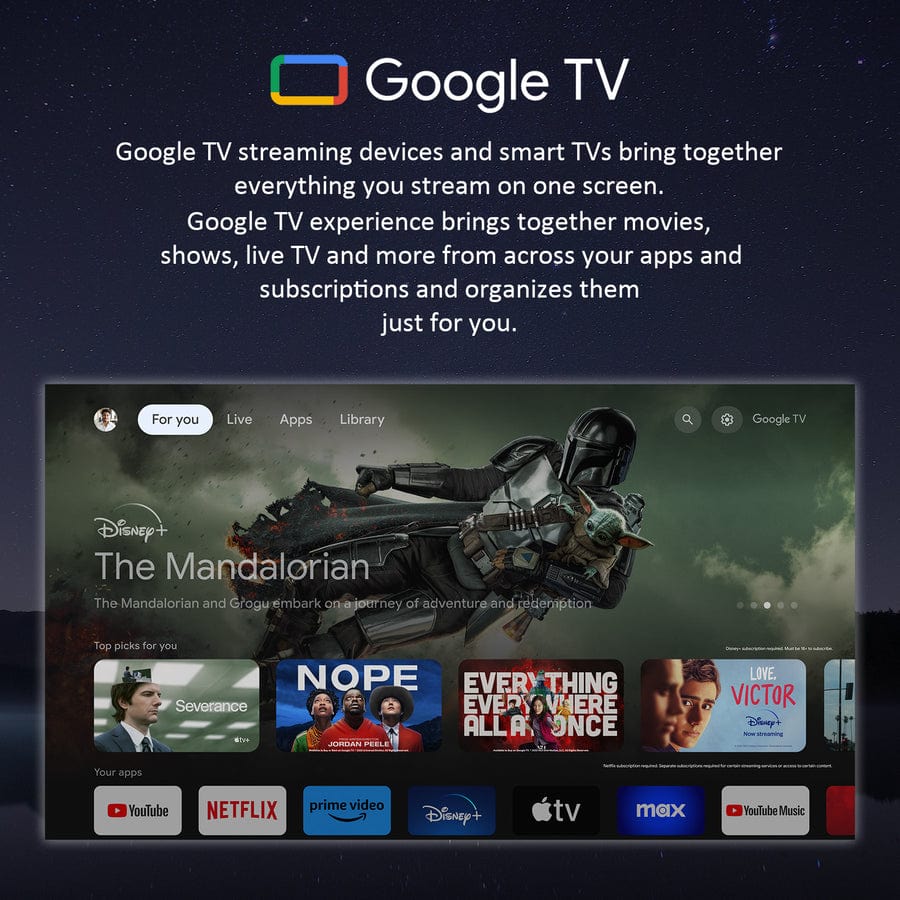 55" Smart Outdoor Fernseher von Google TV - Deck Pro Serie 2.0 Gen.