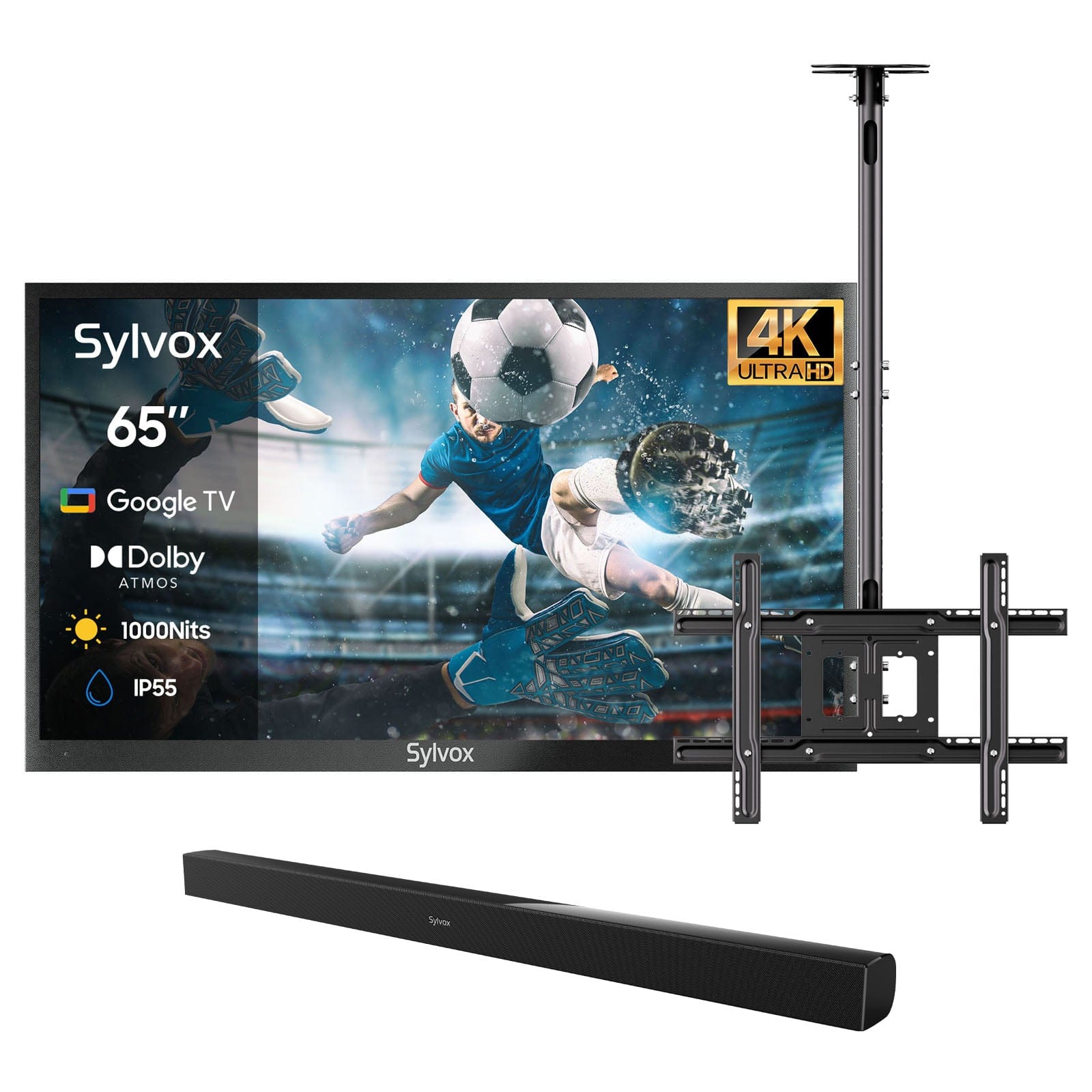65" Smart Outdoor Fernseher von Google TV - Deck Pro Serie 2.0 Gen.