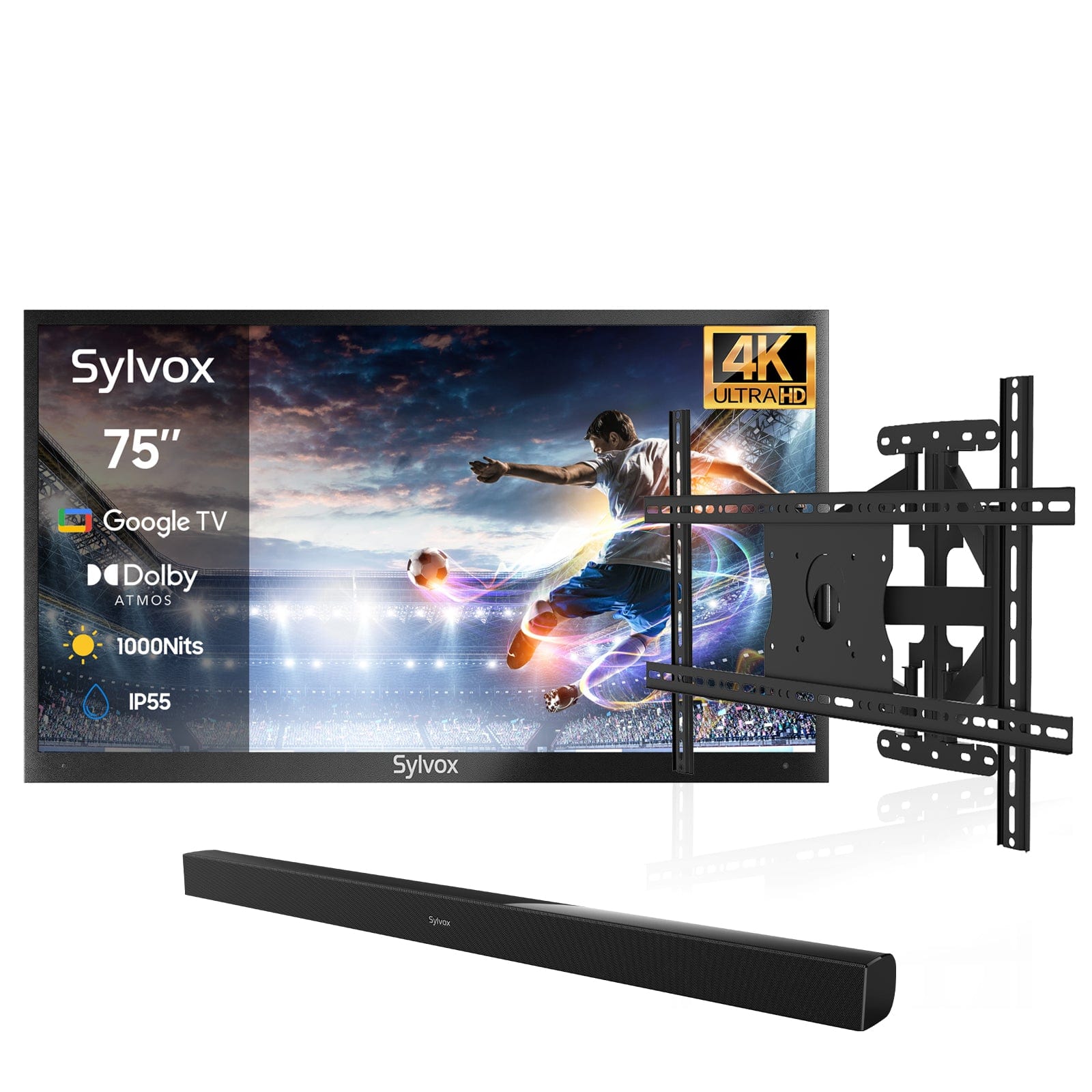 75" Smart Outdoor Fernseher von Google TV - Deck Pro Serie 2.0 Gen.