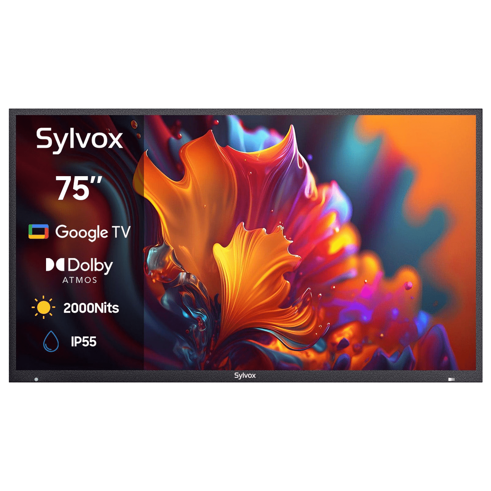 75" QLED Outdoor Fernseher Smart von Google TV  - Pool Pro Serie 2.0 Gen. QLED Version