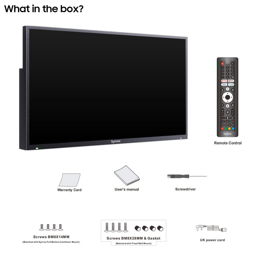 75" Smart Outdoor Fernseher von Google TV - Deck Pro Serie 2.0 Gen.