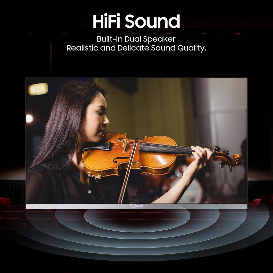 22-Zoll 12V Fernseher mit DVD-Player – Für Zuhause, Wohnmobil und Boot (Marina-Serie)