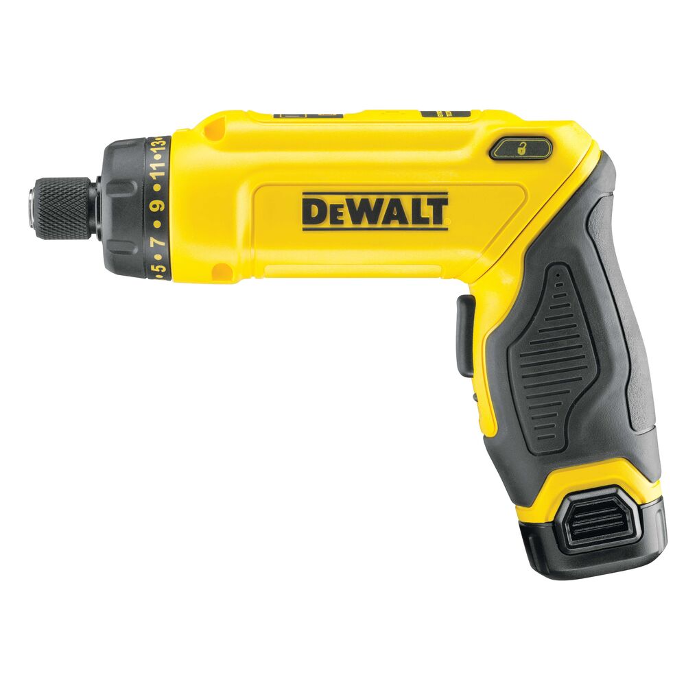 7,2V/2x1.0Ah Akku-Knickschrauber 1/4" Innensechskant (DeWALT DCF680G2-QW)