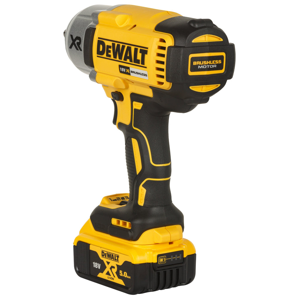 1/2" 950Nm Akku-Schlagschrauber 18V, 2x5Ah Li-Ion (DeWALT DCF899P2-QW)