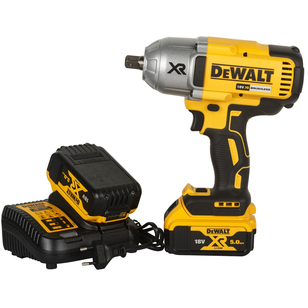 1/2" 950Nm Akku-Schlagschrauber 18V, 2x5Ah Li-Ion (DeWALT DCF899P2-QW)
