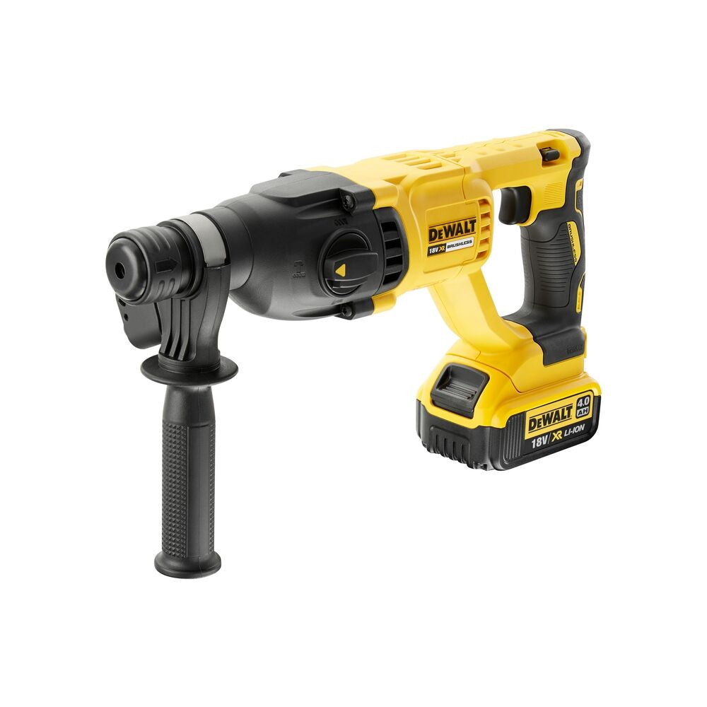 18V/4Ah SDS-plus Akku-Kombihammer 26mm Set (DeWALT DCH133M1-QW)