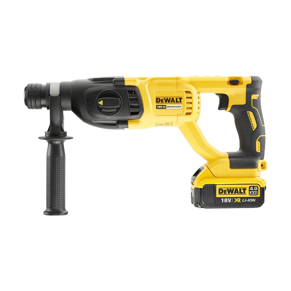 18V/4Ah SDS-plus Akku-Kombihammer 26mm Set (DeWALT DCH133M1-QW)