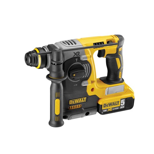 18V/5Ah SDS-plus Akku-Kombihammer 24mm, 2,1J SSBF (DeWALT DCH275P2-QW)