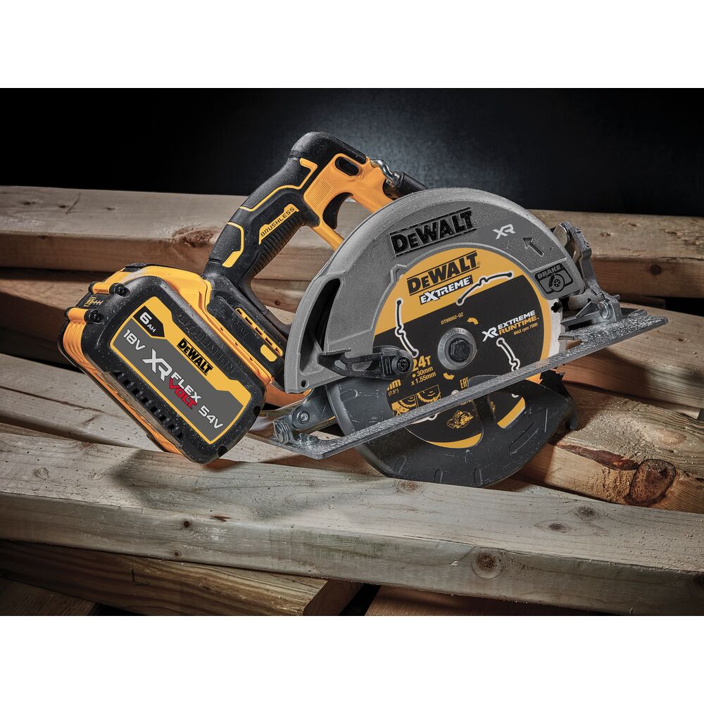 18V Akku Handkreissäge 190mm Basic (DeWALT DCS573NT-XJ)