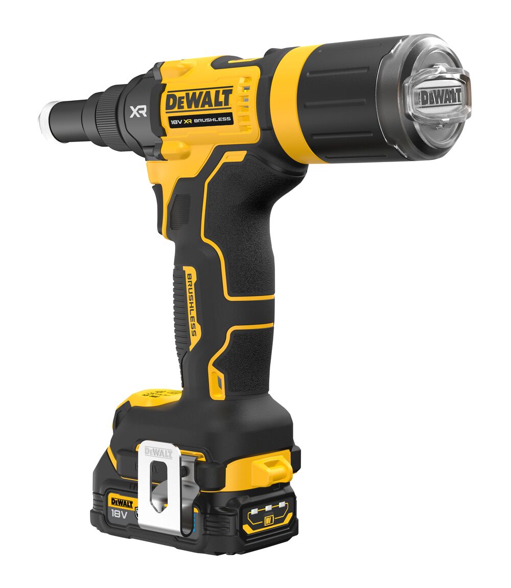 18V/1.7Ah XR Akku-Nietpistole+Koffer (DeWALT DCF403E1GT-QW)
