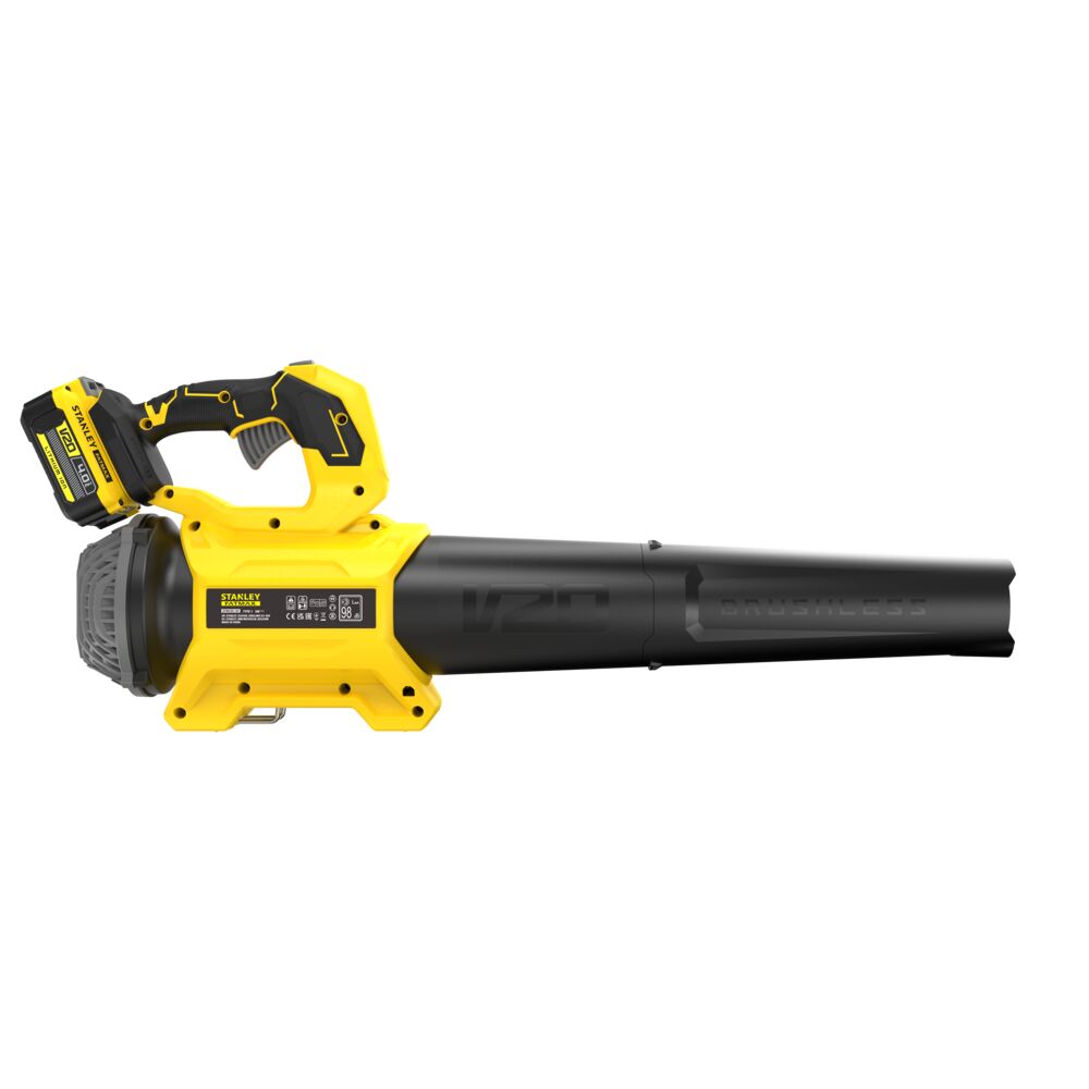 18V STANLEY® FATMAX® V20 Bürstenloser Laubbläser (STANLEY SFMCBL730M1-QW)