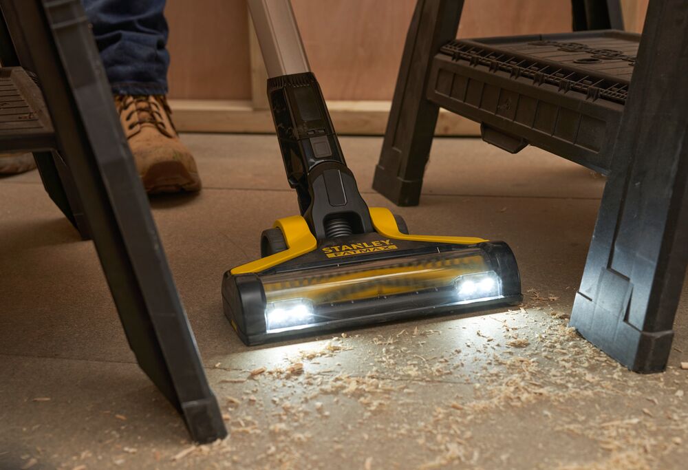 18V Akku-Staubsauger, 1x 2,0 Ah Li-Ion Akku, Ladegerät (STANLEY SFMCVS001D1-QW)