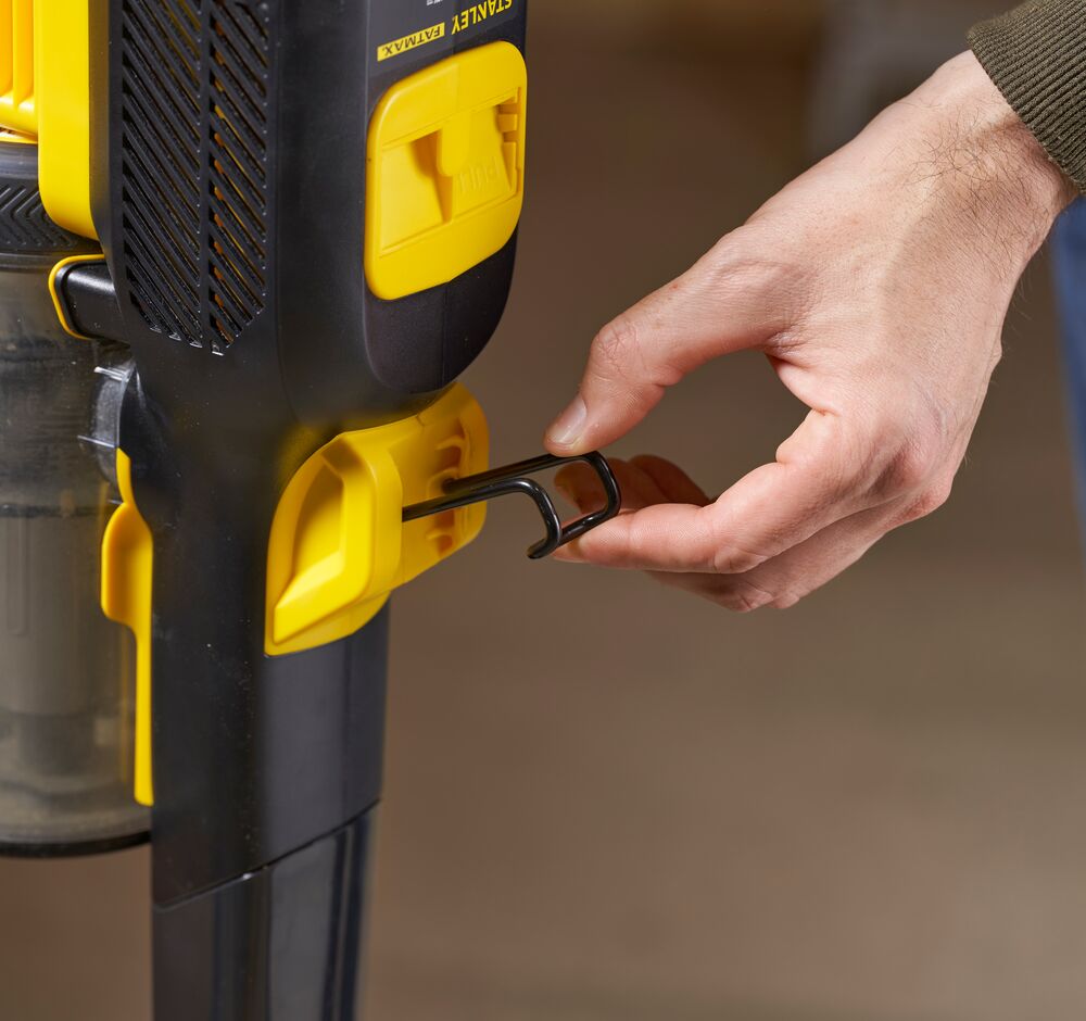 18V Akku-Staubsauger, 1x 2,0 Ah Li-Ion Akku, Ladegerät (STANLEY SFMCVS001D1-QW)