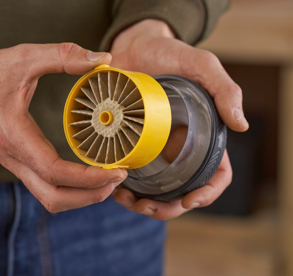 18V Akku-Staubsauger, 1x 2,0 Ah Li-Ion Akku, Ladegerät (STANLEY SFMCVS001D1-QW)