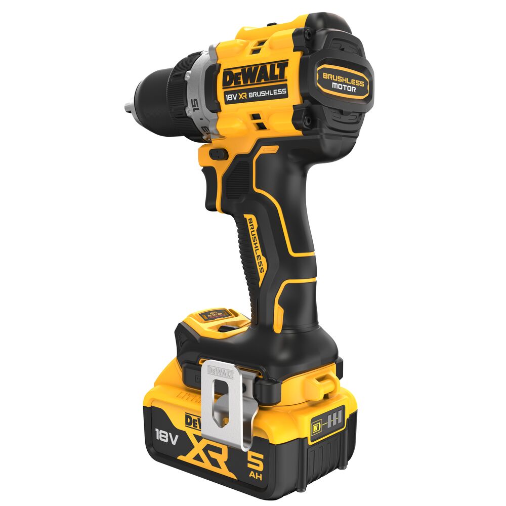 18V/2x5Ah Akku-Bohrschrauber, 90Nm TSTAK+Ladegerät (DeWALT DCD800P2T-QW)