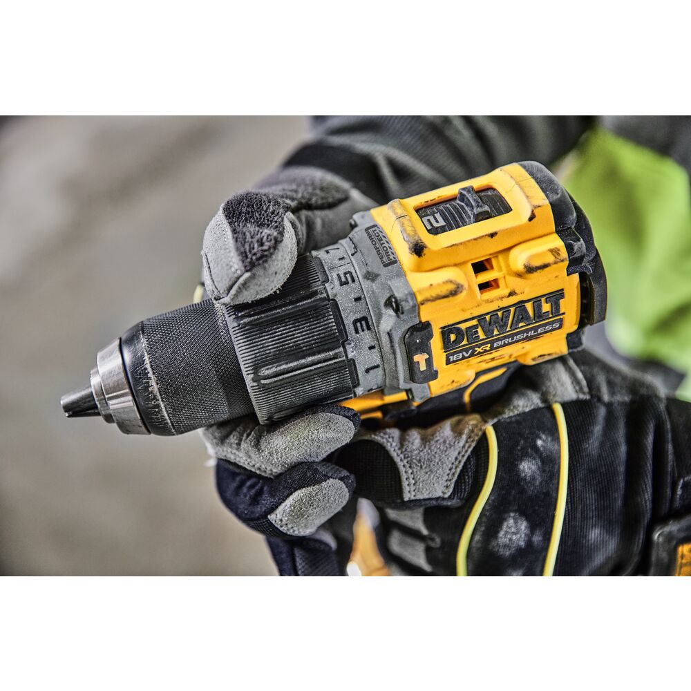 18V/5x2Ah Akku-Schlagbohrschrauber, Ladegerät TSTAK-Box(DeWALT DCD805H2T-QW)