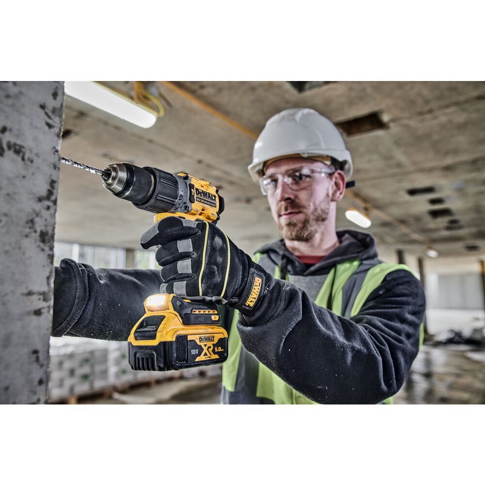 18V/5x5Ah Akku-Schlagbohrschrauber, 90Nm TSTAK+Ladegerät (DeWALT DCD805P2T-QW)