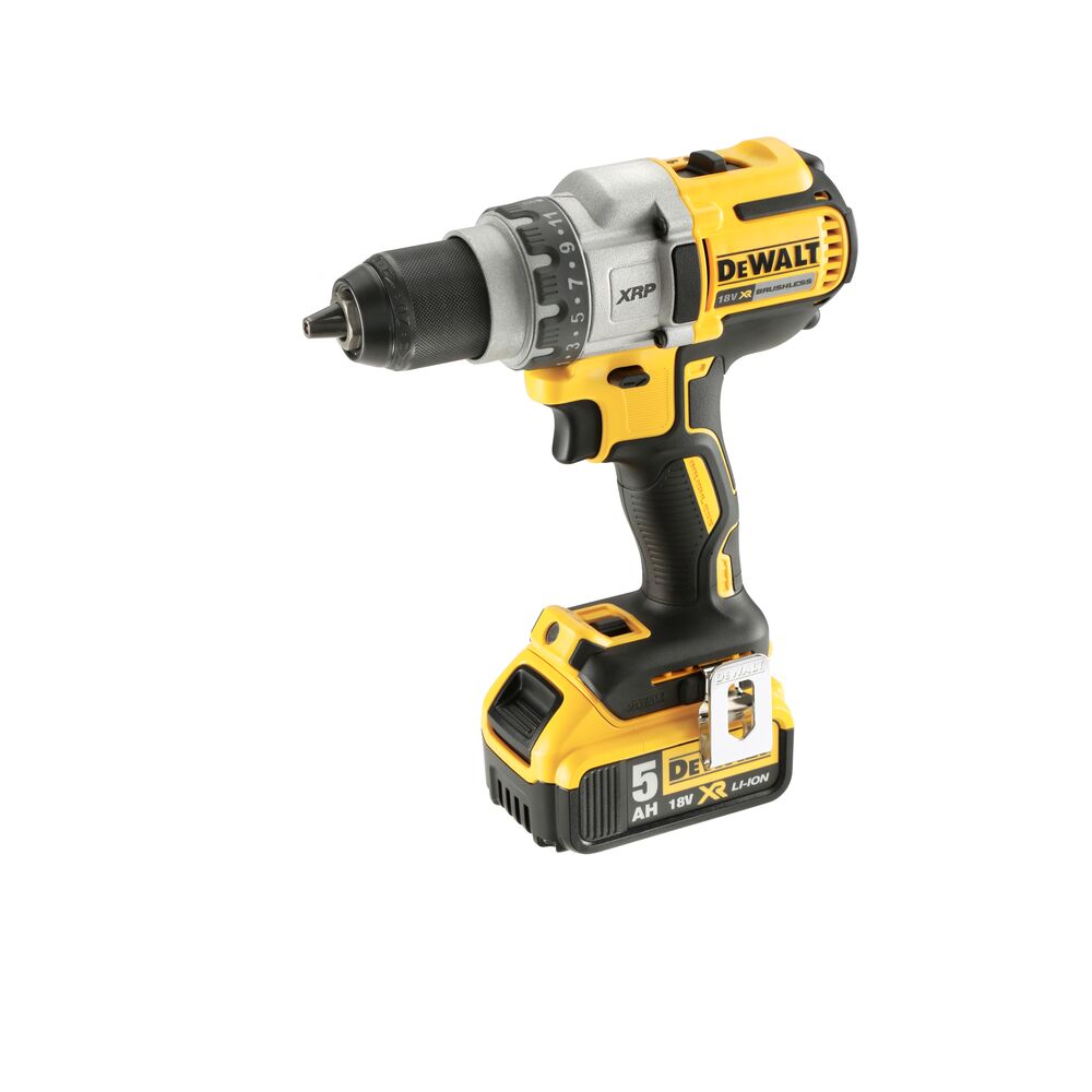 18V/2x5.0Ah Akku-3gang-Schlagbohrschrauber, 820W (DeWALT DCD991P2-QW)