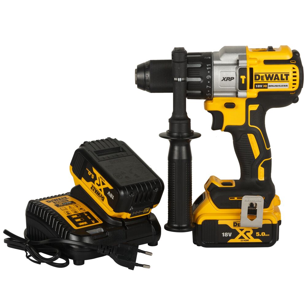 18V/2x5Ah Akku-Schlagbohrschrauber 1.5-13mm, 820W (DeWALT DCD996P2-QW)