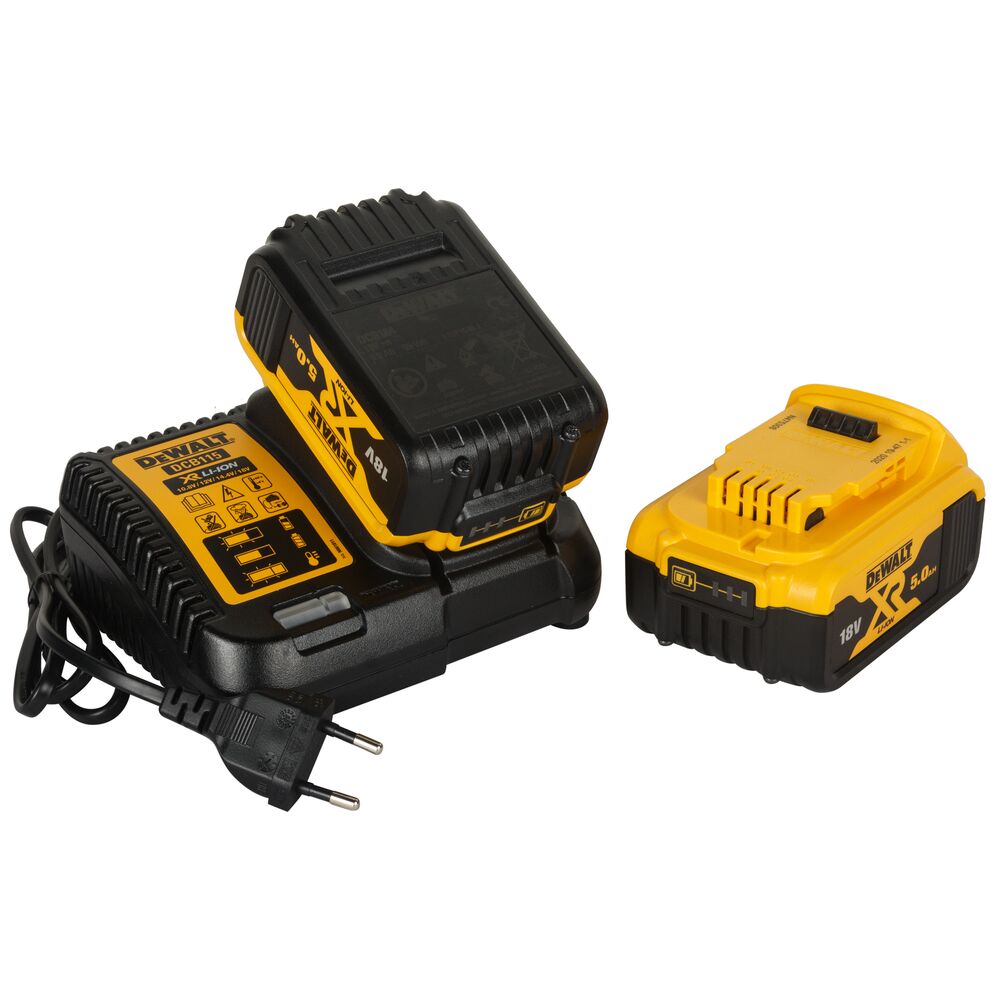 18V/2x5Ah Akku-Schlagbohrschrauber 1.5-13mm, 820W (DeWALT DCD996P2-QW)