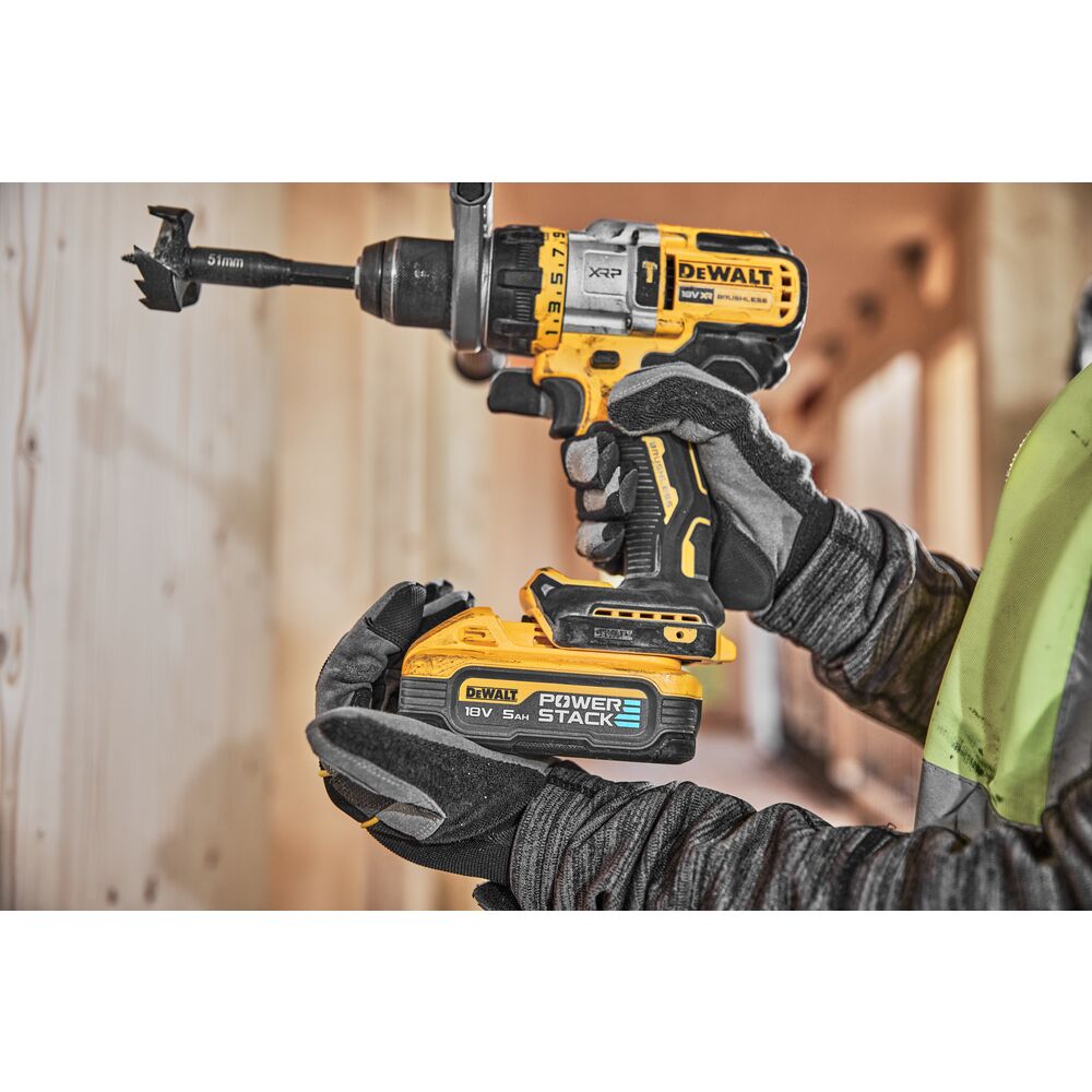 18V/2x5Ah Akku-Schlagbohrschrauber 1.5-13mm (DeWALT DCD999H2T-QW)