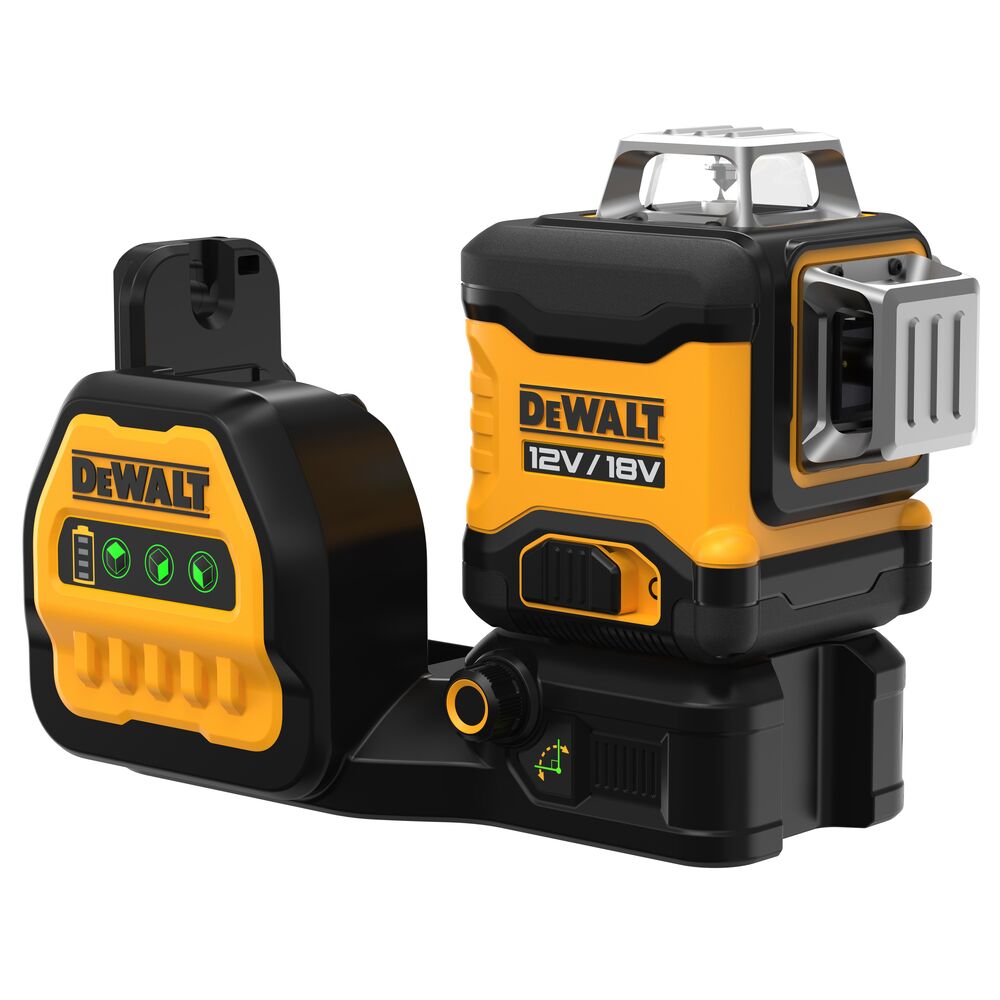 3x360° Multilinien Laser Grün, kompatibel 12V-18V Akku (DeWALT DCE089NG18-XJ)