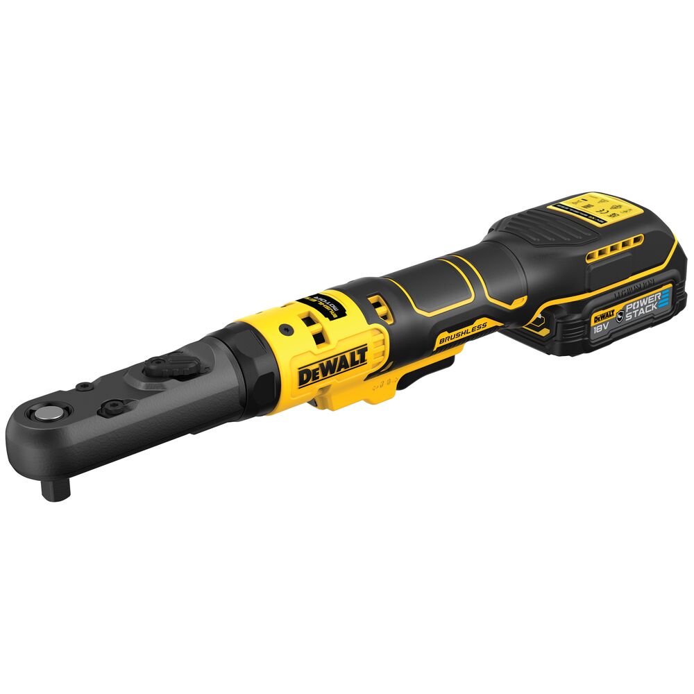 18V/1.7Ah Akku-Ratsche 3/8" & 1/2" (Bürstenlos) (DeWALT DCF510E2G-QW)