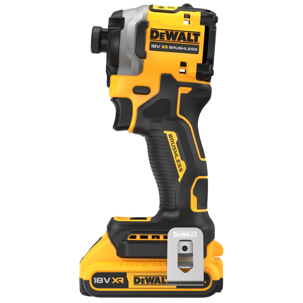 18V/2x2.0Ah Akku Schlagschrauber 1/4" Innensechskant (DeWALT DCF850D2T-QW)