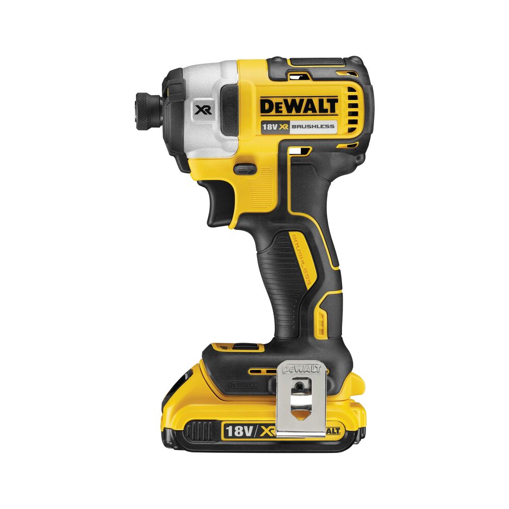 18V/2Ah Akku Schlagschrauber 1/4" Innensechskant (DeWALT DCF887D2-QW)