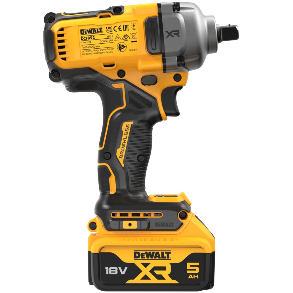 18V/2x5.0Ah - 1/2" Akku-Schlagschrauber 813Nm (DeWALT DCF892P2T-QW)