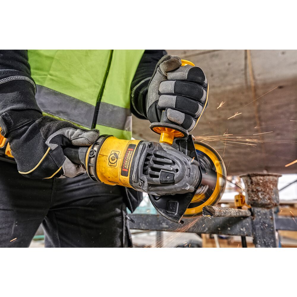 18V/2x6Ah Akku-Winkelschleifer 125mm (bürstenlos) (DeWALT DCG418T2-QW)