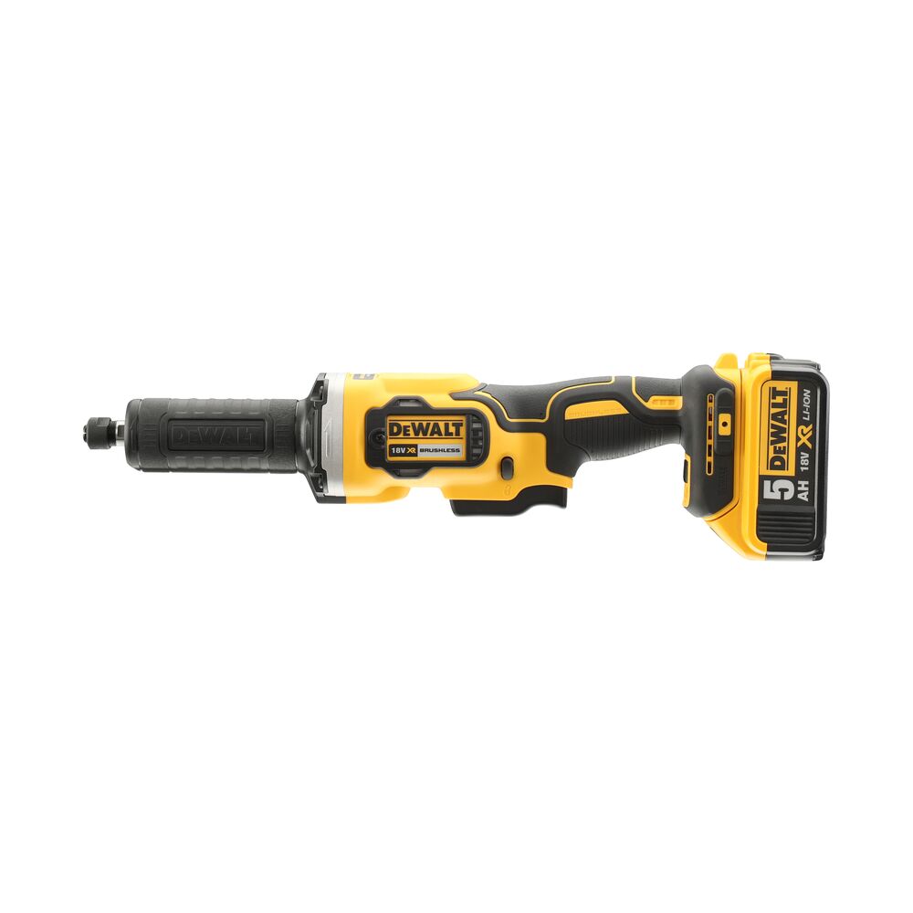 18V/2x5Ah Akku-Geradschleifer 6mm, T STAK-Box II (DeWALT DCG426P2-QW)
