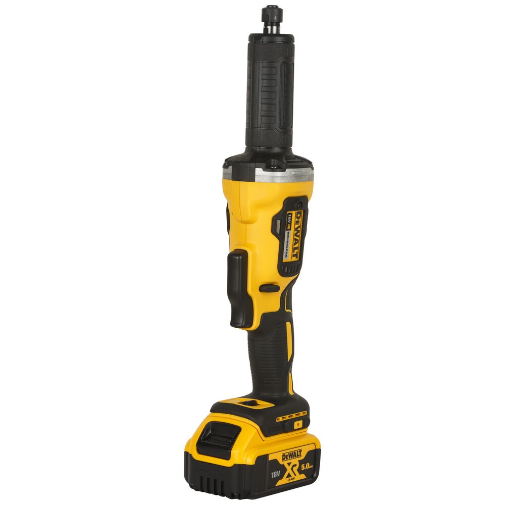 18V/2x5Ah Akku-Geradschleifer 6mm, T STAK-Box II (DeWALT DCG426P2-QW)