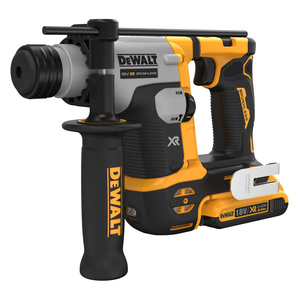 18V/2x2Ah SDS plus Akku-Kombihammer 16mm Set, 1.4J (DeWALT DCH172D2-QW)
