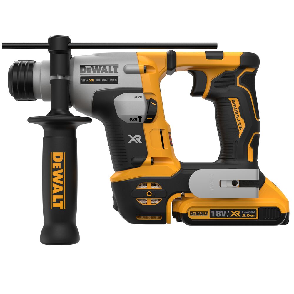 18V/2x2Ah SDS plus Akku-Kombihammer 16mm Set, 1.4J (DeWALT DCH172D2-QW)